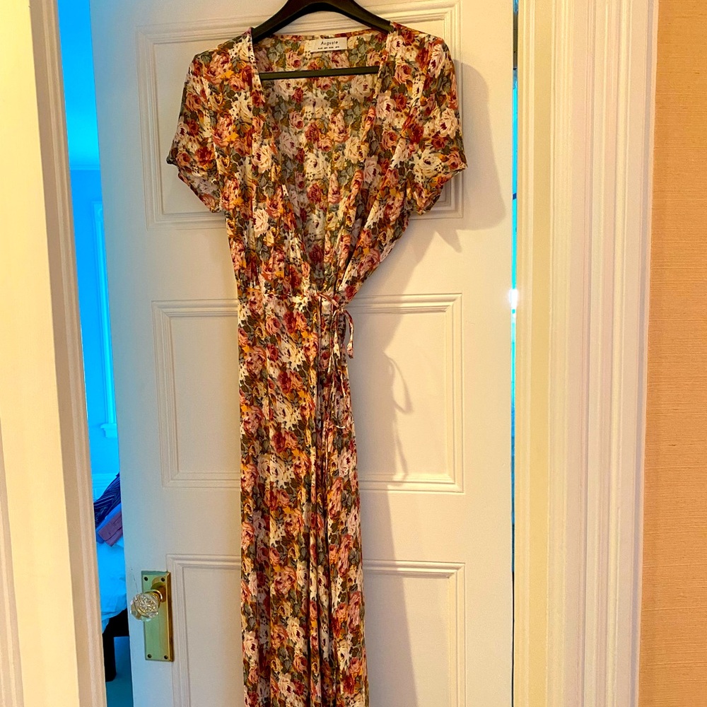 À wonderful wrap Boho maxi dress from the coveted Australian brand AUGUSTE.